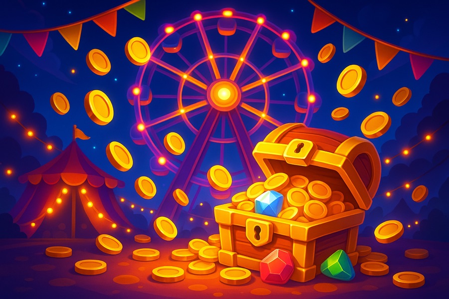 Carnival Nights — free social game key art
